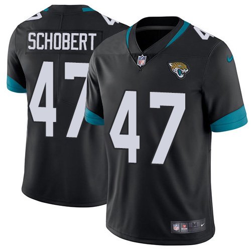 Jacksonville Jaguars #47 Joe Schobert Black Team Color Youth Stitched NFL Vapor Untouchable Limited Jersey->youth nfl jersey->Youth Jersey
